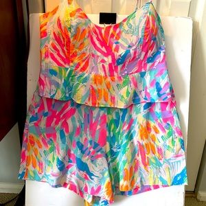 Lilly Pulitzer Two Piece Romper